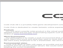 Tablet Screenshot of codeclub.com